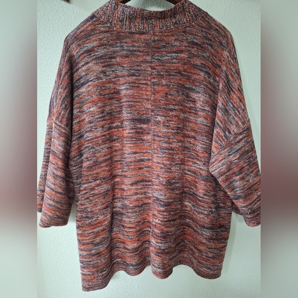 J.Jill Pure Womens Multicolored Knit Sweater Oversized Size S - Picture 5 of 5